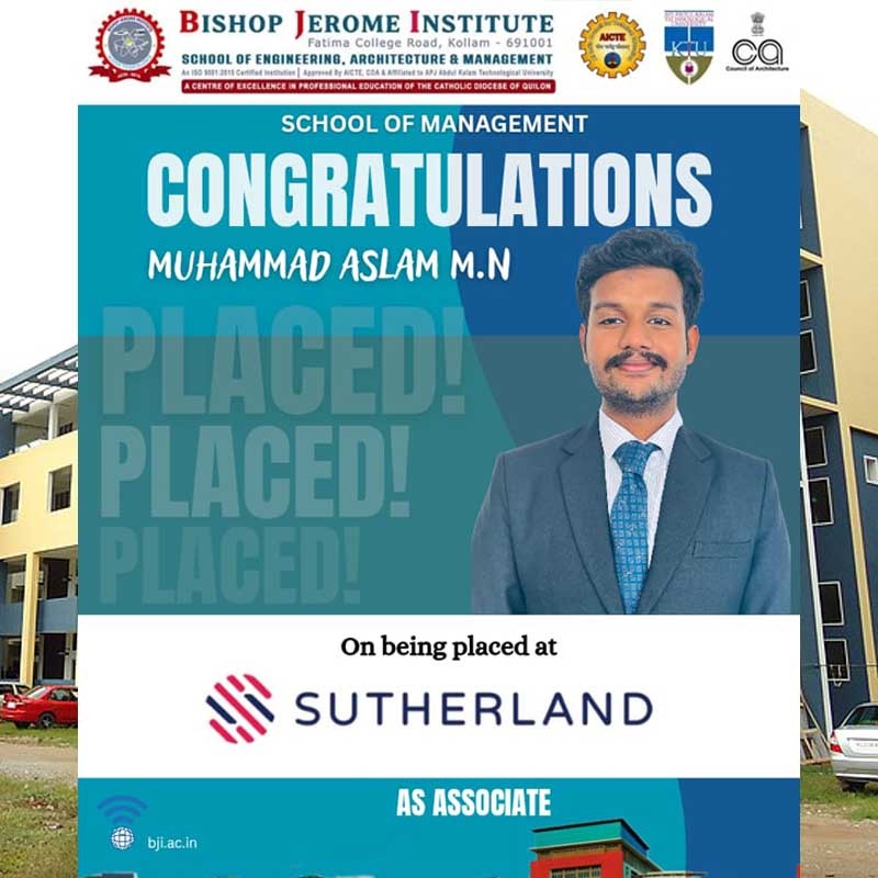 🏆 Placement Achievement: School of Management