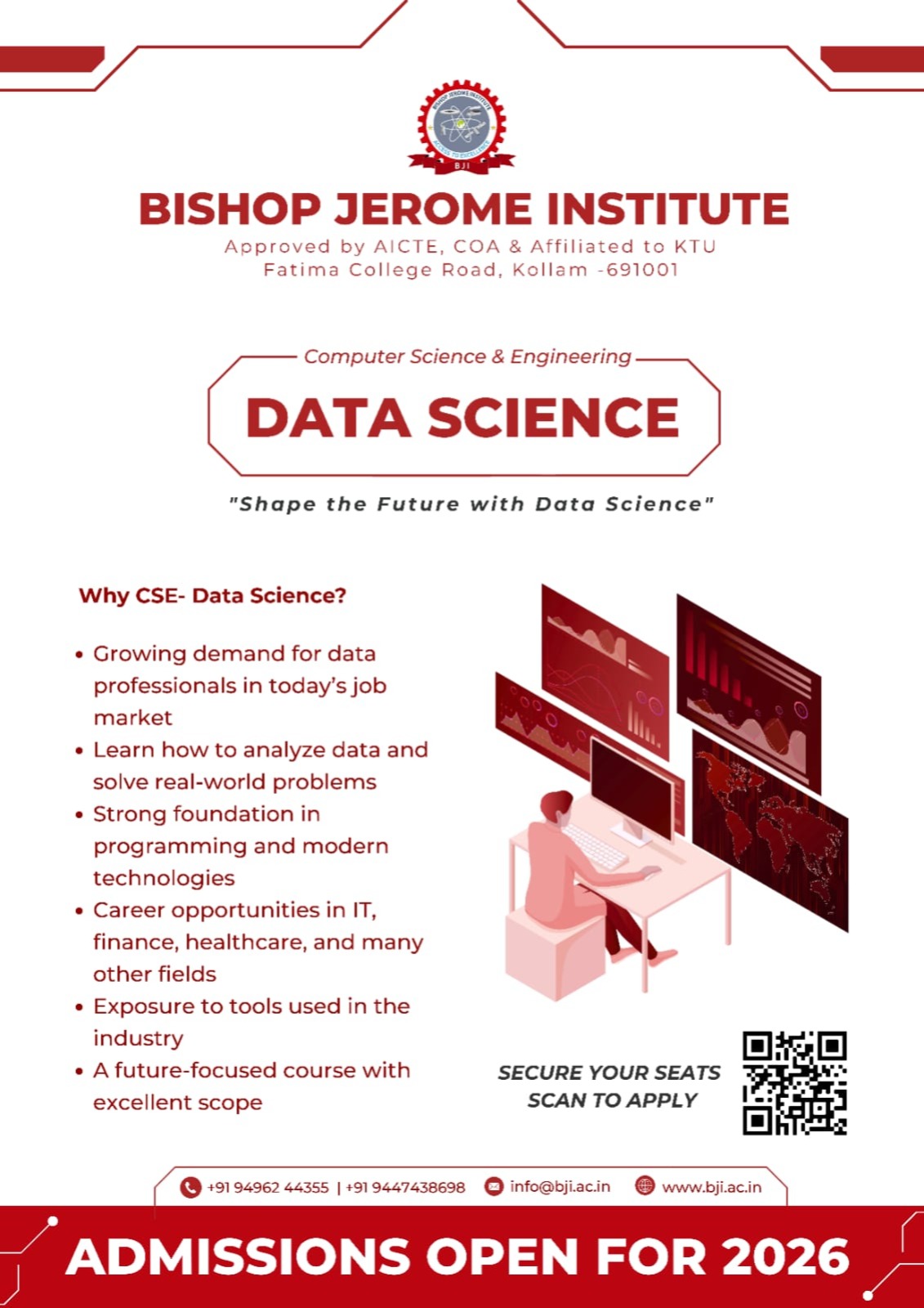 Shaping the Future: BJI Opens Admissions for B.Tech in CSE (Data Science) for 2026-27