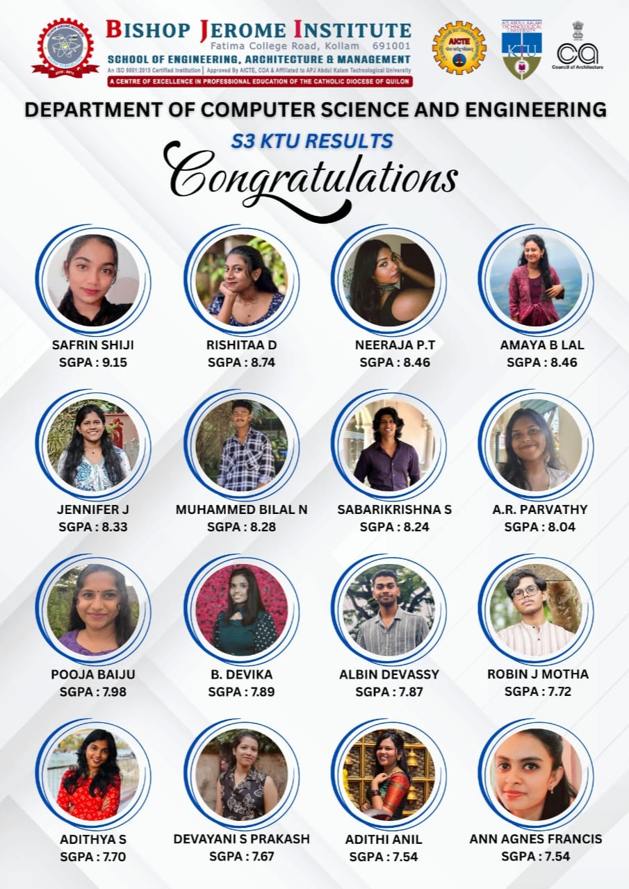 BJI Celebrates Outstanding S3 KTU Results in Computer Science