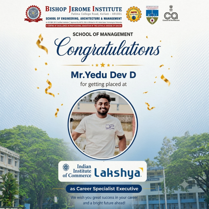 Celebrating Professional Excellence: Yedu Dev D ( MBA )