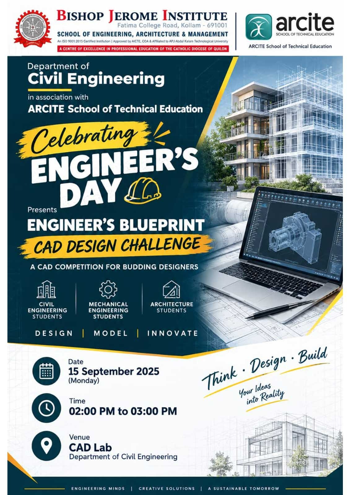 Engineer's Blueprint: CAD Design Challenge 2025