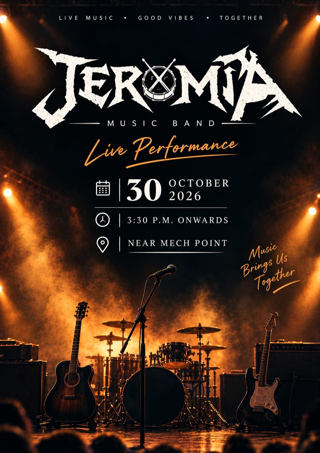 Get Ready for an Unforgettable Afternoon with Jeromia Music Band Live!